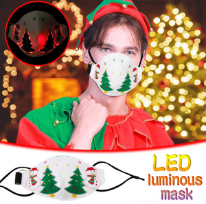 Christmas LED Holiday Mask