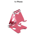 Foldable Swivel Phone Stand Pink