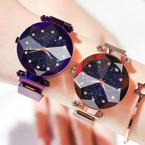 Starry Sky Diamond Magnetic Watch