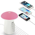 Multi USB Charging Mushroom Lamp