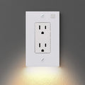 Wall Plate With LED Night Lights