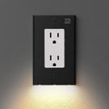 Wall Plate With LED Night Lights